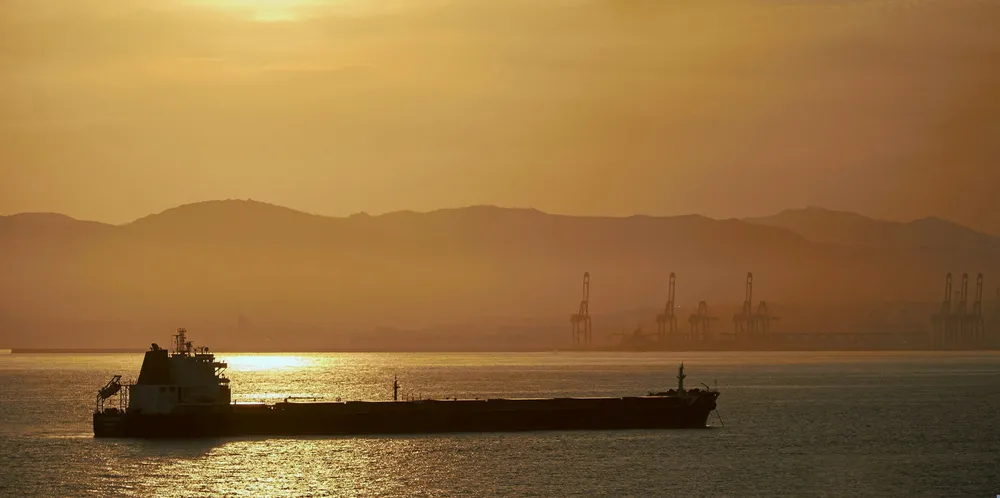A tanker working in the shadow fleet was detained in Gibraltar after it called in to take on stores and change the crew.