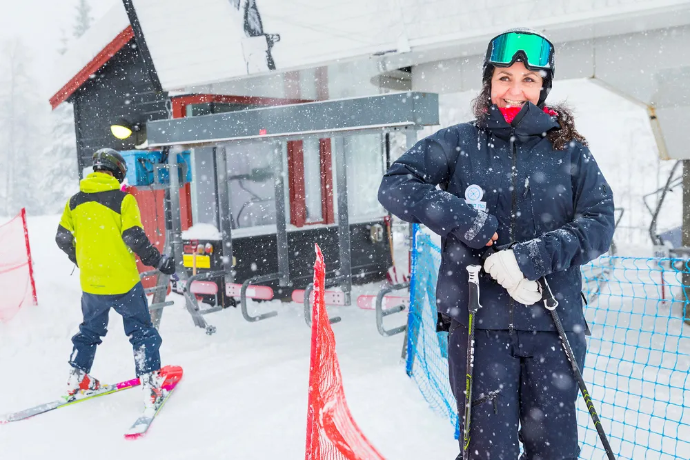 – Vi har all grunn til å smile etter nok en rekordsterk forsesong, sier generalsekretær Camilla Sylling Clausen i Alpinanleggenes Landsforening etter rekordsterk sesongstart for alpinanleggene.
