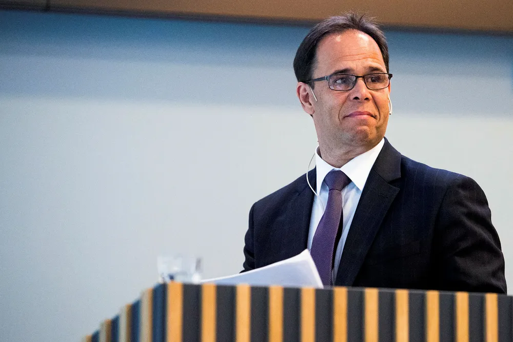 Negotiations: Aker Solutions chief executive Luis Araujo