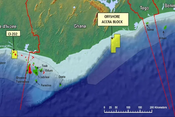 Azonto: Offshore Accra block, Ghana