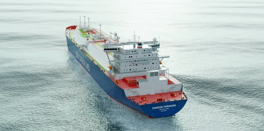 ABS has come up with a nuclear-powered LNG carrier concept design as part of a series of studies it is doing.