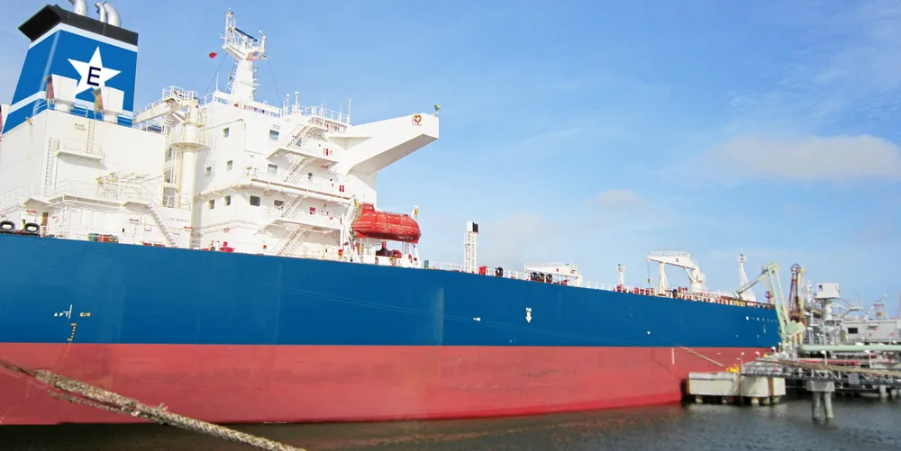 Estoril Navigation's 115,000-dwt aframax tanker Blue Pride (built 2004). Estoril Navigation is boosting its aframax fleet to five ships with the addition of former Xihe Holdings vessel Ocean Pegasus.