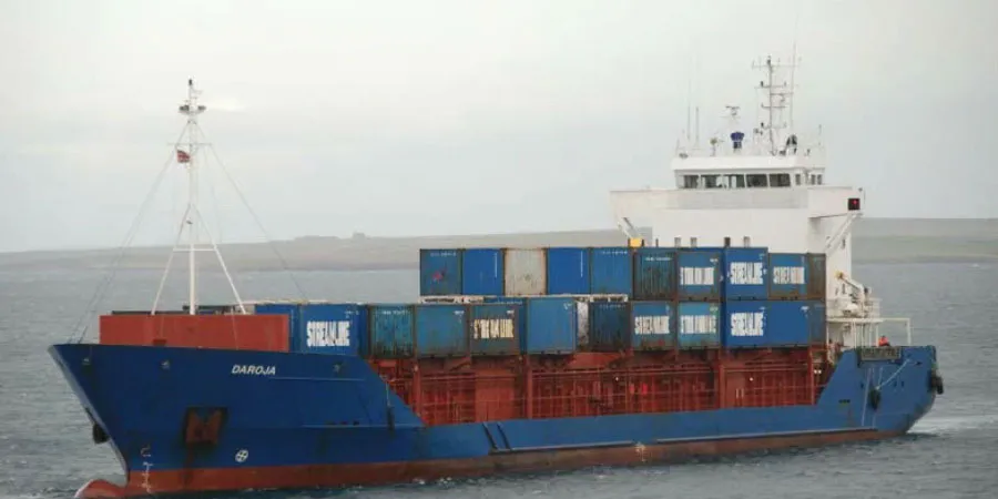 The general cargo ship Daroja