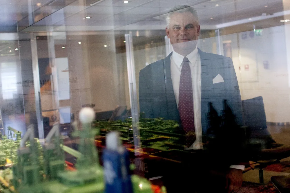 Cash support: BW chief Carl Arnet