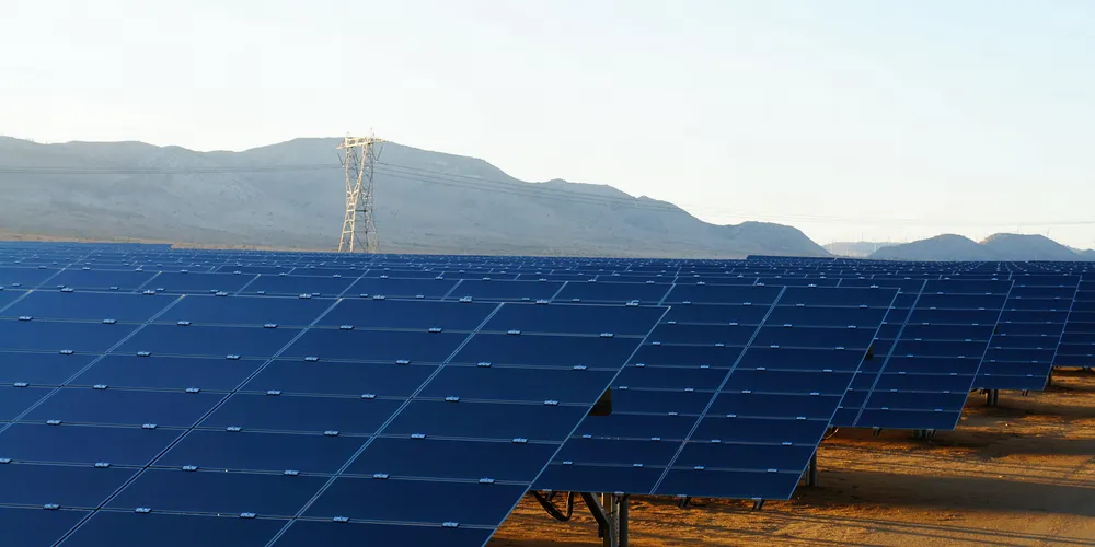 EDF-RE's Catalina solar farm in California