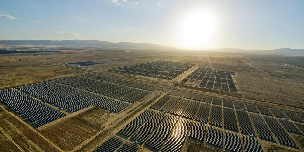 The world's largest solar plant, the 576MW Solar Stars, built by Total-owned SunPower