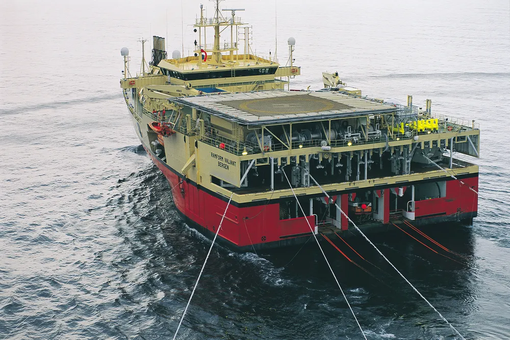 Challenging market: PGS' Ramform Valiant