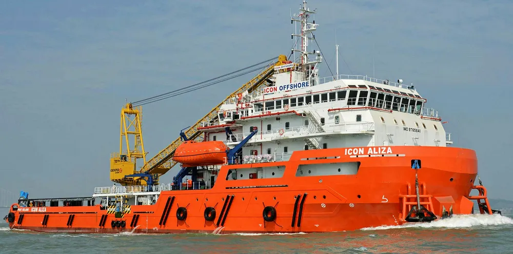Icon Offshore's DP2-rated accommodation work barge Icon Aliza (built 2016).