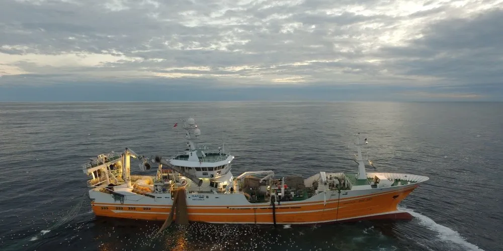 Det danske pelagiske not- og trålfartøyet «Isafold» har 300-320 driftsdøgn i året. Foto: Karsten Mølgaard