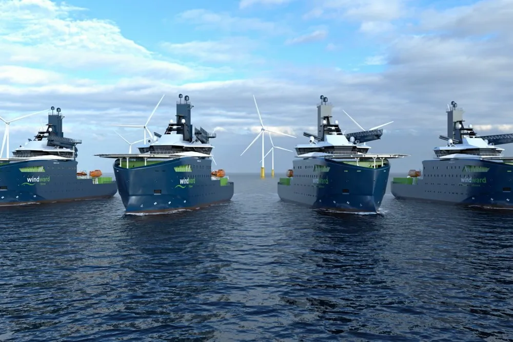 Windward Offshore has four hybrid CSOVs on order at Vard.