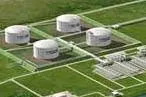 Closer to reality: artist's rendention of proposed Creole Trail LNG terminal