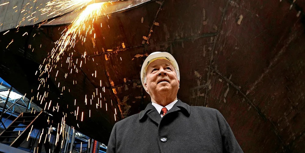 Torstein Hagen says LNG as a fuel will not help stop global warming