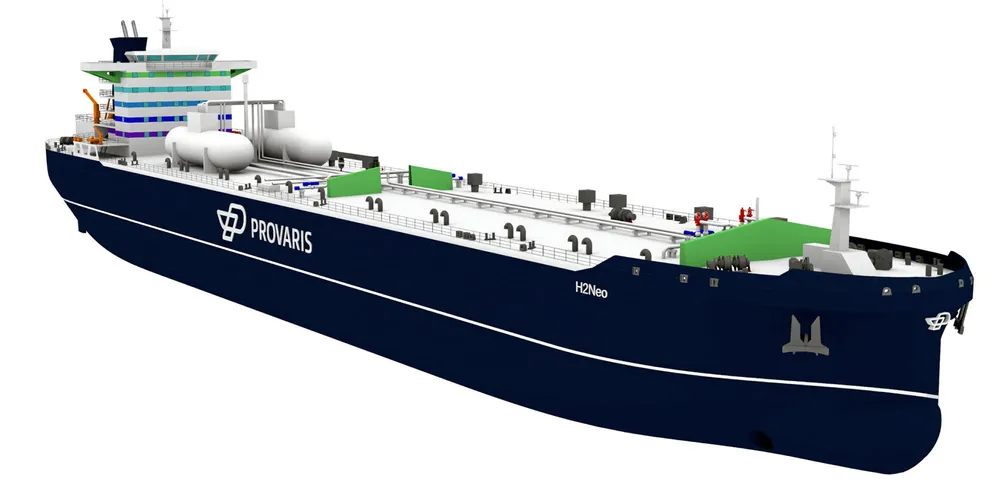 Provaris’ H2Neo hydrogen carrier design.