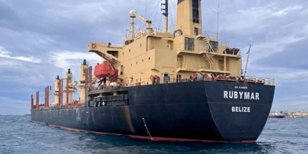 The 32,300-dwt Rubymar (built 1997) was abandoned by its crew in the Red Sea after a Houthi attack on 19 February.