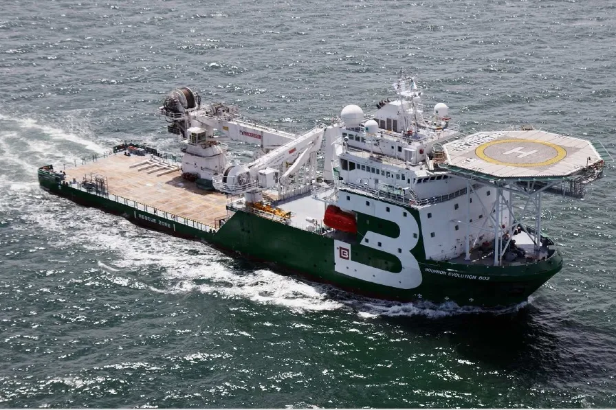 Bourbon vessel: Released by BP off Angola