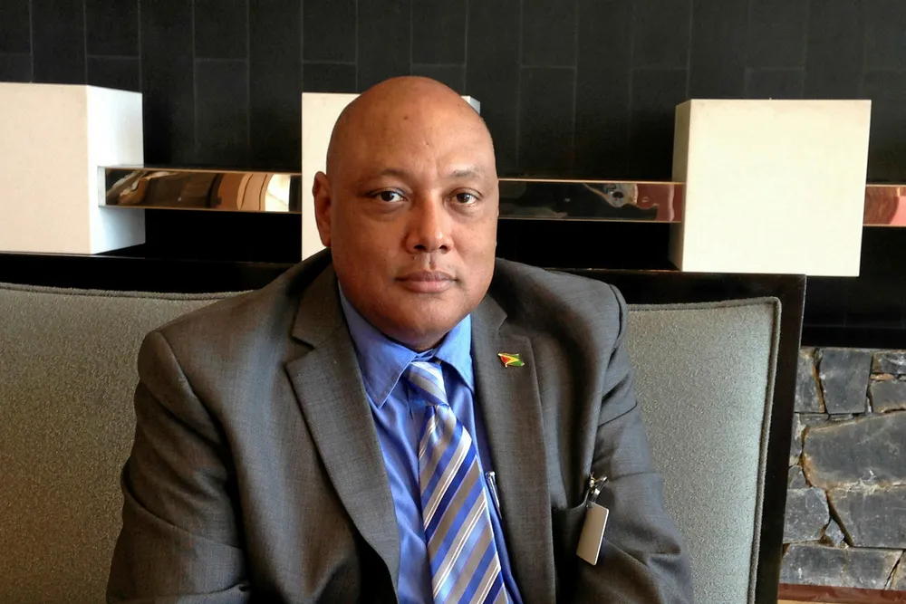 Guyana Natural Resources Minister Raphael Trotman. Received January 2016. Photo: NOAH BRENNER
