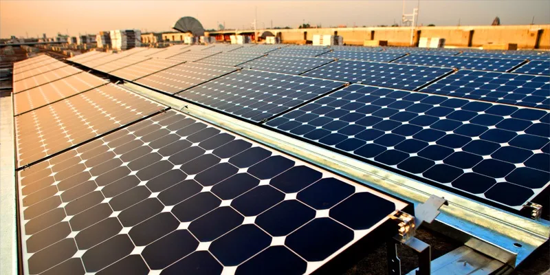 A rooftop array in Ho Chi Minh City, Vietnam