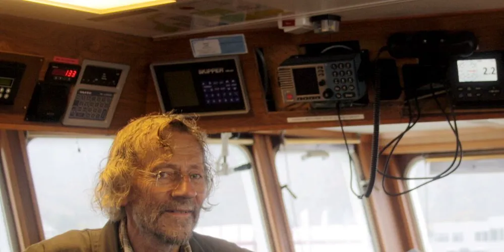 Skipper Peter Thias Nielsen. Foto: Frank Einar Iversen
