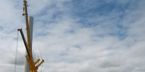 Construction at Fallago Rig, which began operations earlier this year