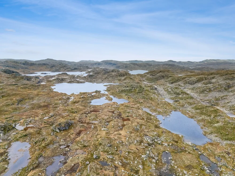 Bergshavens nye jakteiendom på vel 30.000 mål ligger nordvest for hytte- og alpinstedet Hovden helt nord i Setesdal.