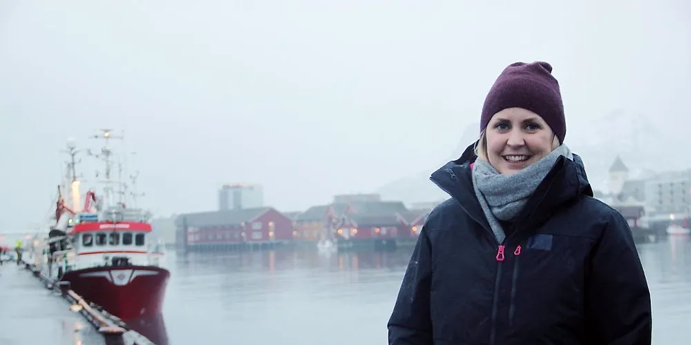 Silje Nordnes fra P3morgen, er programleder for NRKs realityserie "Skårungen", som etter planen skal sendes på NRK1 på nyåret i 2017. Foto: Torhild Måkestad Martinussen