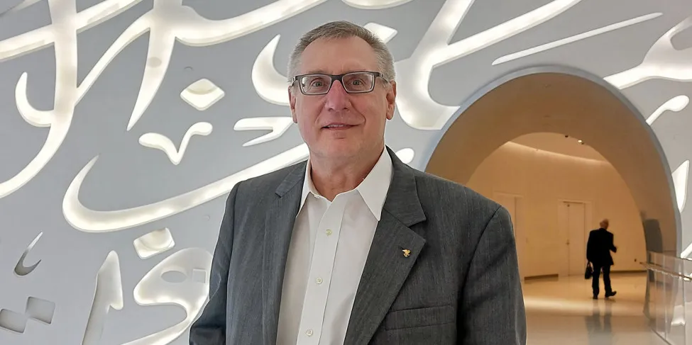 Christopher Wiernicki, the CEO of classification society ABS, said carbon capture would need to be scaled up 100 times to hit decarbonisation targets. Photo: Paul Peachey