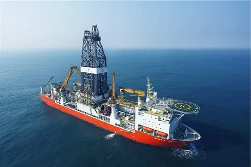 Still working: drillship Bolette Dolphin is set to be FOE's sole operating unit