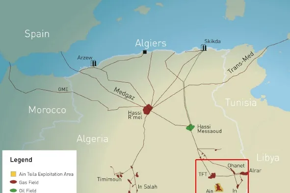 Drilling begins: on first development well at Ain Tsila field