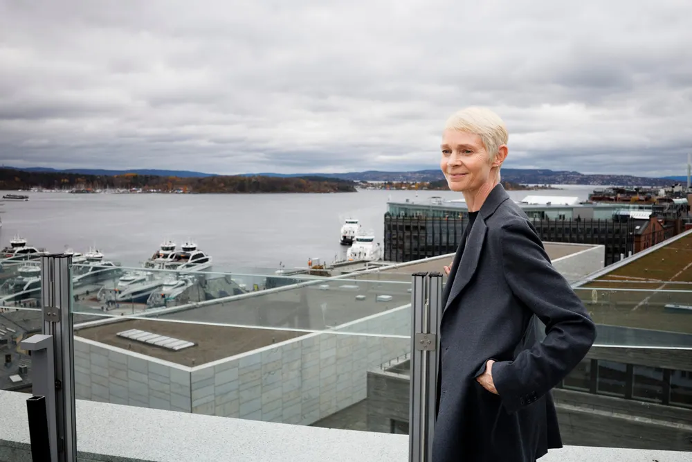 – Vi har bygget sten på sten, og det å bygge en bank er langsiktig arbeid, sier administrerende direktør Tiril Haug Villum.