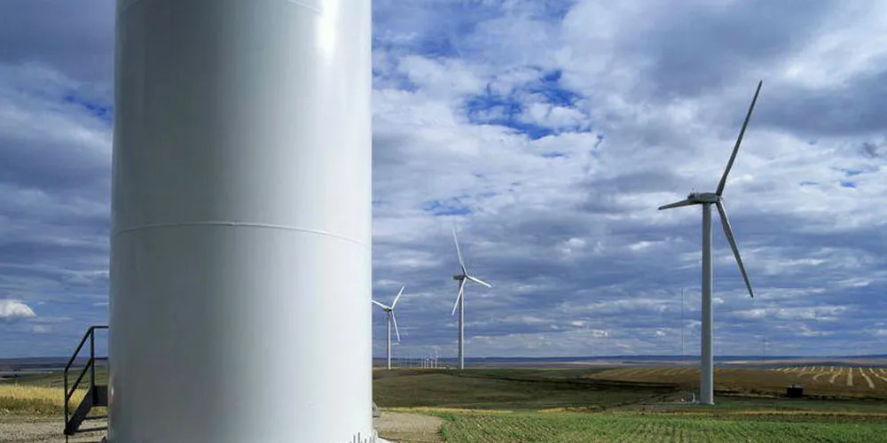 A Suncor wind project in Alberta