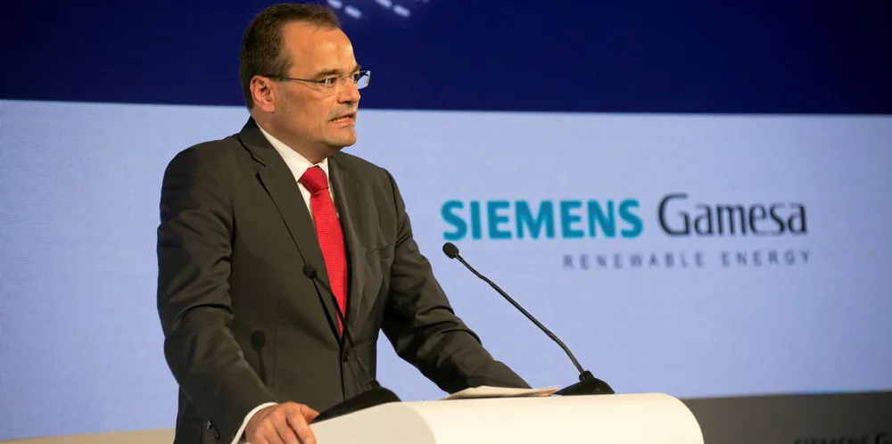 Siemens Gamesa CEO Markus Tacke.