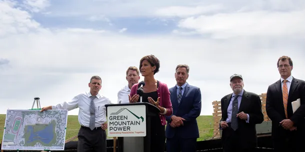 Green Mountain Power chief executive Mary Powell