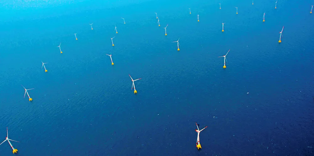 The 350MW Wikinger wind farm in the German Baltic Sea.