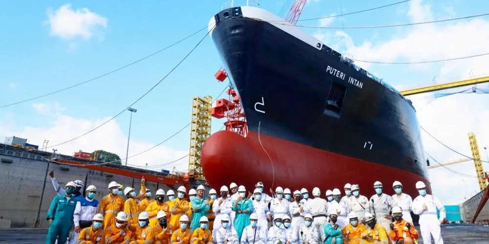 The 130,405-cbm LNG carrier, then named the Puteri Intan, underwent an overhaul in 2022.