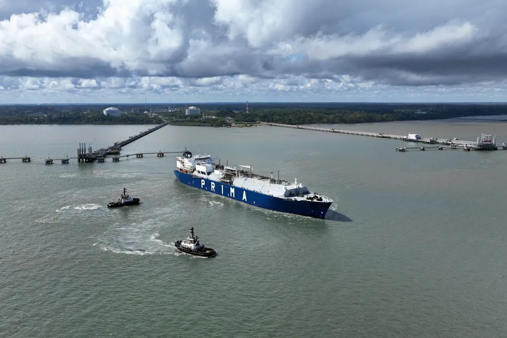 BP's Tangguh liquefied natural gas project in West Papua, Indonesia.