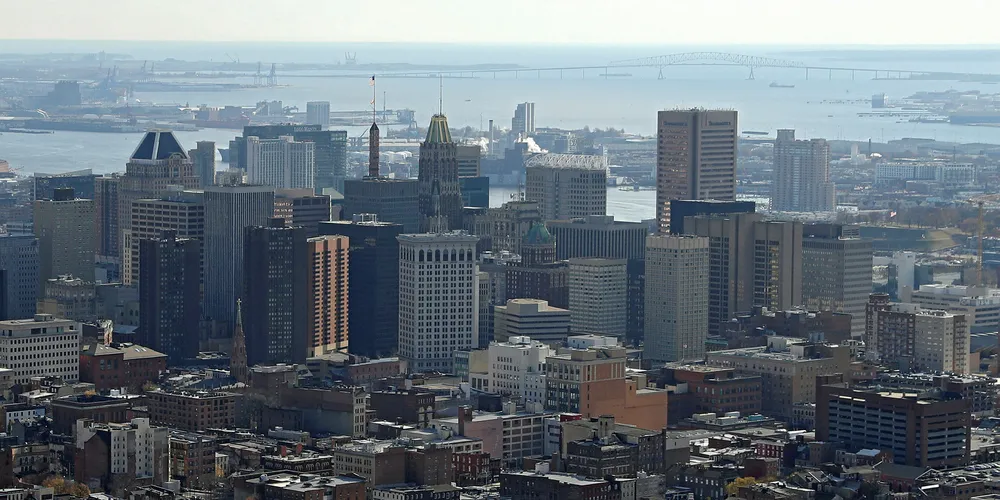 US Wind's proposed Maryland offshore wind project could bring work to the ports of Baltimore. Credit: Patrick Smith/Getty