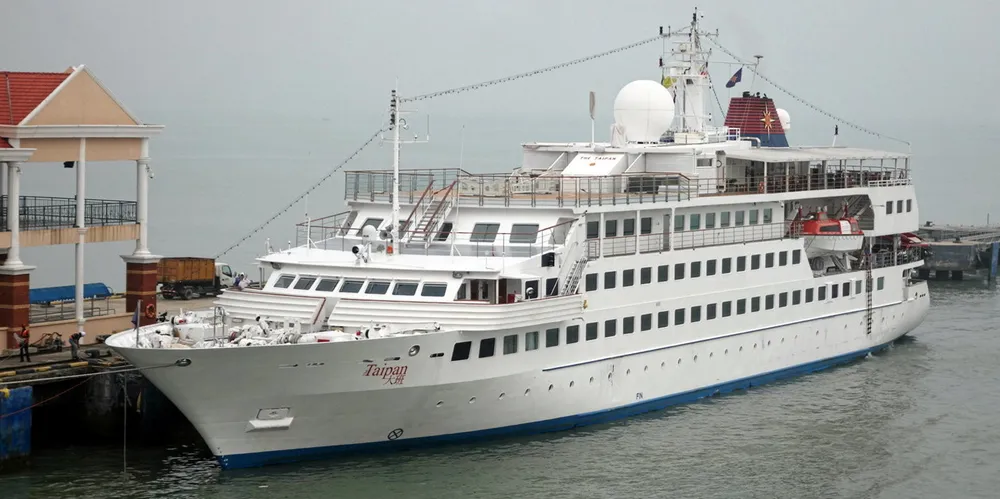 The 72-passenger The Taipan, the smallest ship operated by Genting Hong Kong's Star Cruises brand, is destined for a new career as a floating bookshop for religious charity OM Ships.