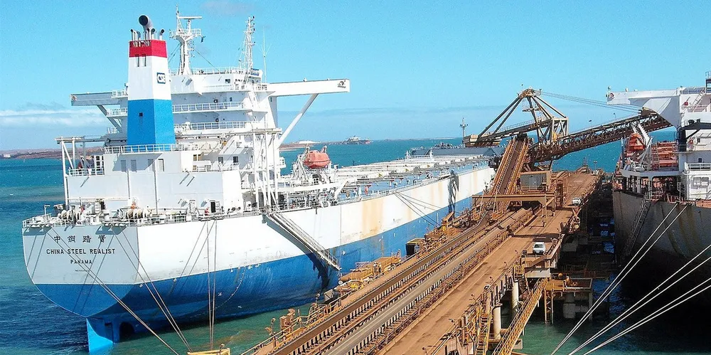 The 203,512-dwt China Steel Realist (left, built 2007) is one of the steady stream of newcastlemaxes China Steel Express has hived off over the last two years.