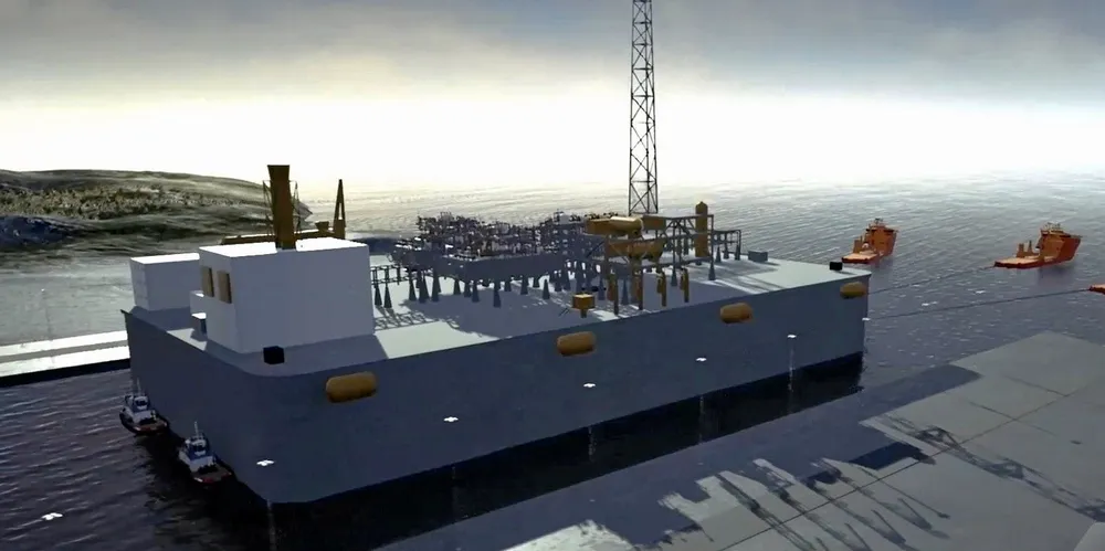 Crown LNG wants to use gravity-based structures for LNG regasification and liquefaction facilities.