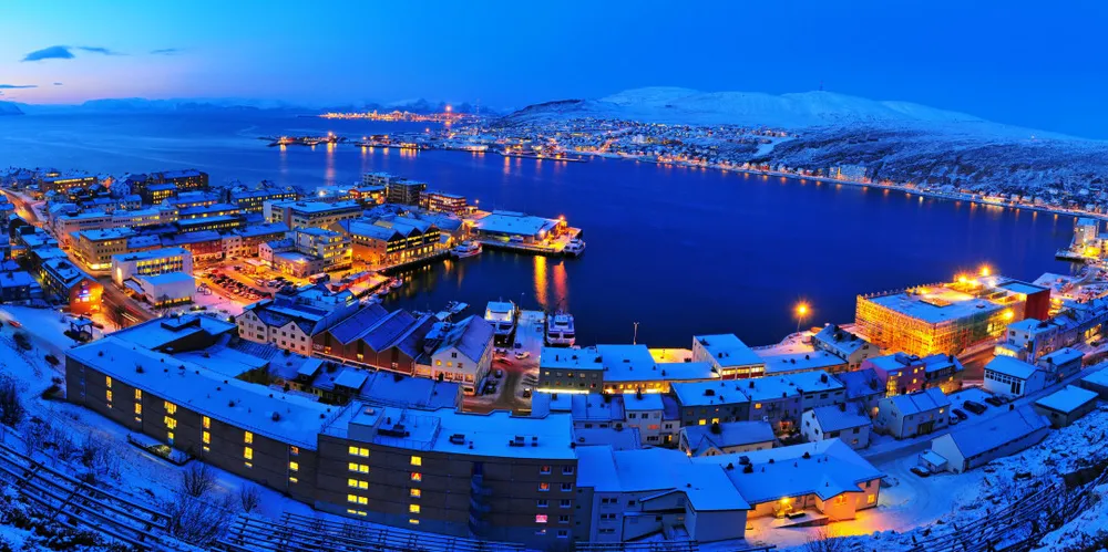 Hammerfest by ligger på Kvaløy, et området som allerede er så mye utbygget at det ikke er plass til mer. Det er konklusjonen fra reinbeitedistriktet.