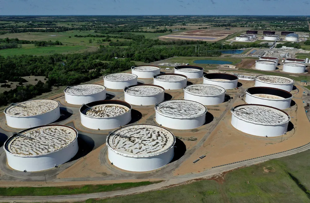 Full tanks:crude prices plummeted into negative territory this week with the lack of demand partly due to travel restrictions currently in place across the US due to the coronavirus pandemic