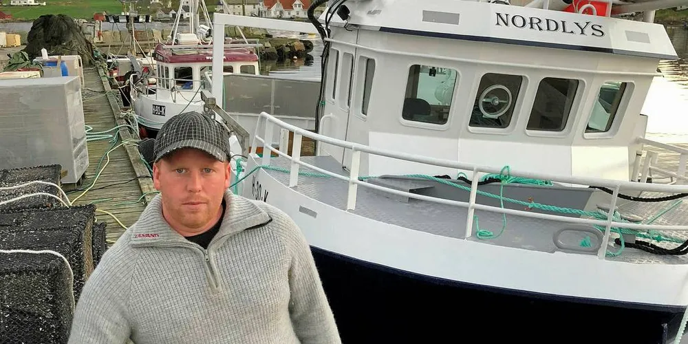 TO AVSLAG: Fisker Kåre Vidar Sjo i Sunnhordland har fått avslag på rekrutteringskvote to ganger, selv om han oppfyller alle krav.Foto: PRIVAT
