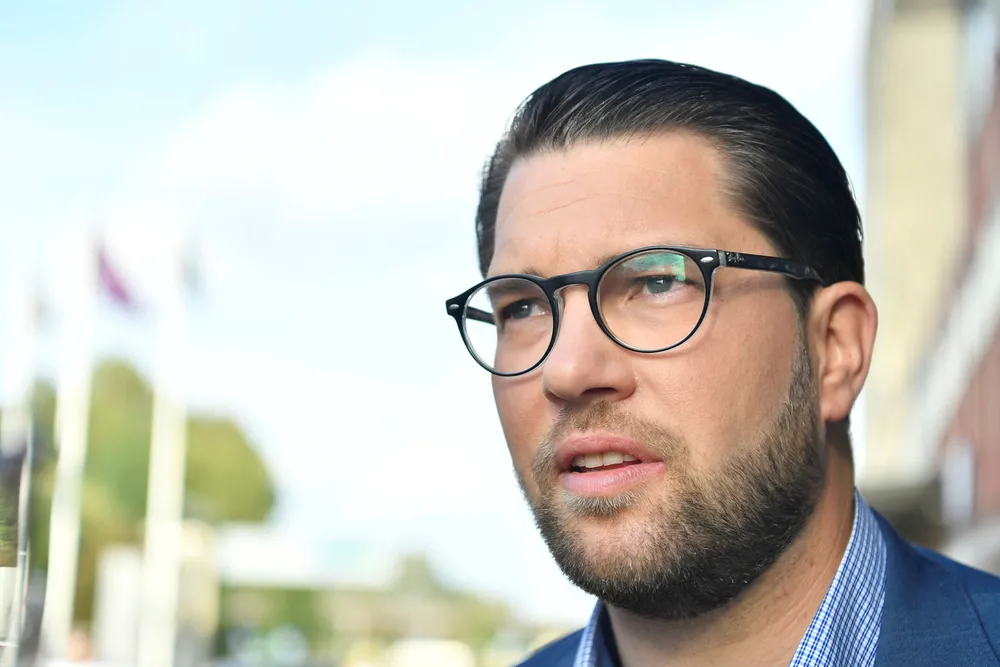 – Våre velgere forventer innflytelse som står i forhold til størrelsen vår, uttalte Jimmie Åkesson fra Sverigedemokratene på den svenske rikskringkastingen SVT mandag.