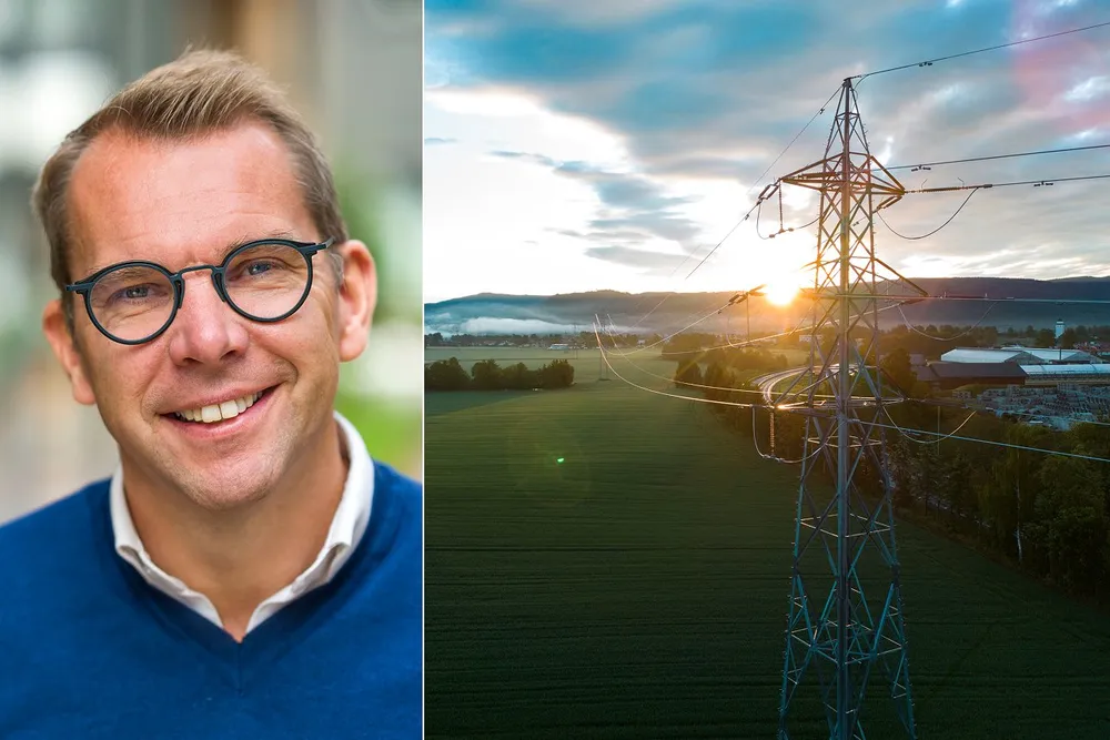 Steffen Syvertsen vil slå sammen Glitre Nett og Norgesnett etter å ha sikret seg 100 prosent eierandel i Fredrikstad Energi.
