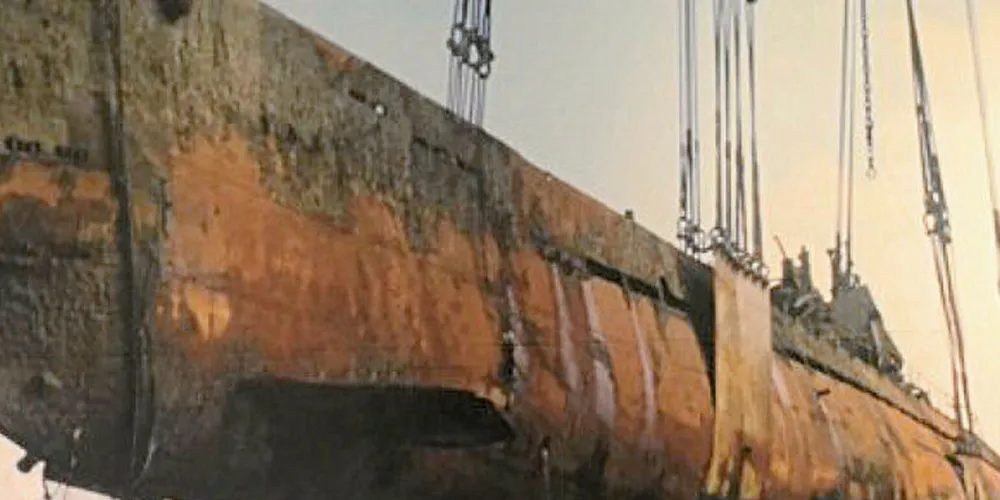 BRITISK: Et Royal Airforce bombefly senket nazi-ubåten U534, 5. mai 1945 i Kattegat, 20 kilometer nordøst for den danske øyen Anholt. U534 ble hevet i 1993 og har siden februar 2009 vært utstilt i Birkenhead i England.