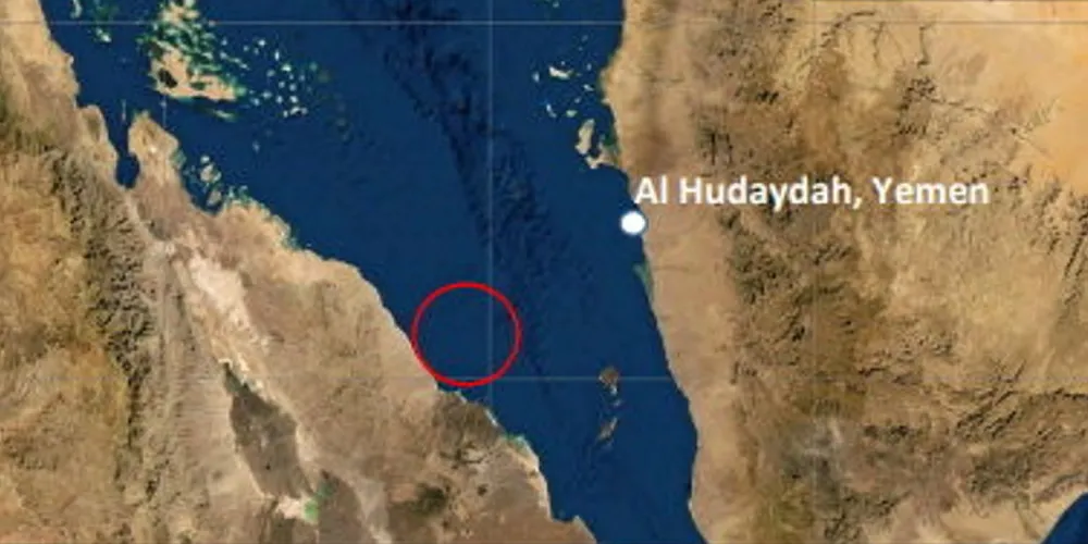 The location of Monday’s attack.