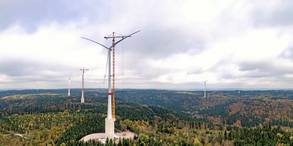 The new capacity will join these GE turbines in the German wind fleet.