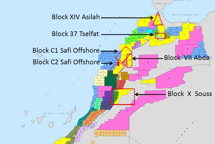 Potential acreage: Triangle has signed a letter of intent covering six blocks in Morocco