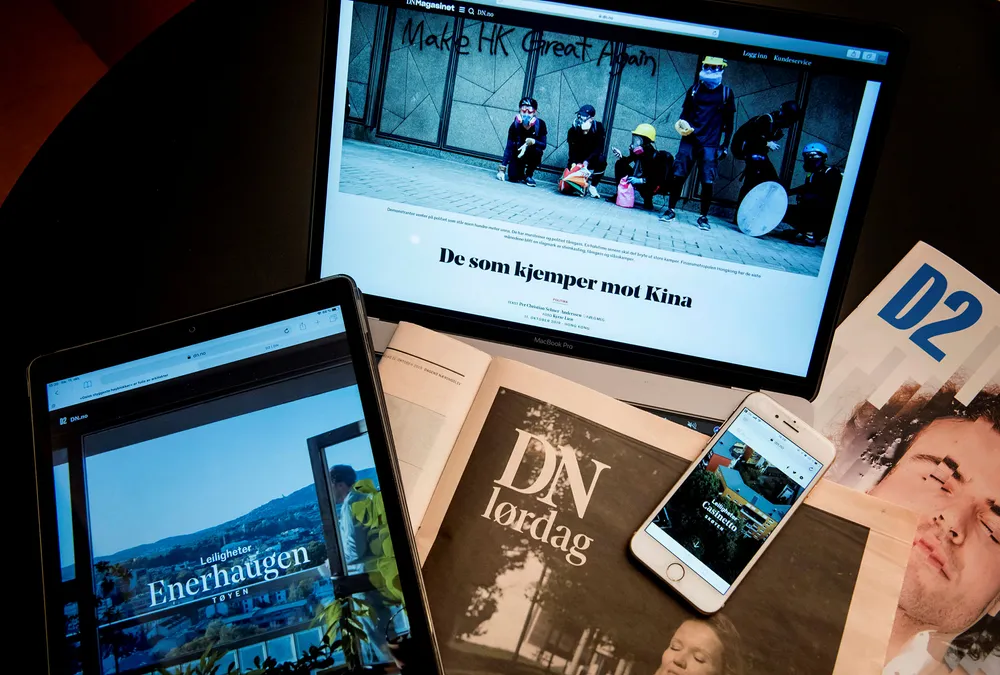 En 20 års analyse av den mediepolitisk debatten i DNs Etterbørs-seksjon viser en nærmest kontinuerlig krisefortelling knyttet til digitalisering.