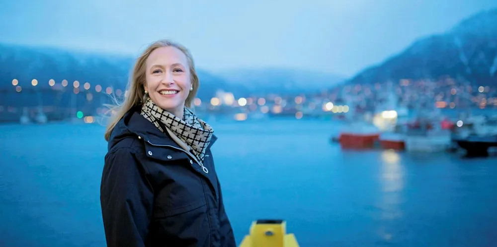Administrerende direktør i Norges Sjømatråd, Renate Larsen, håper å hente ut merverdi i sjømateksporten.